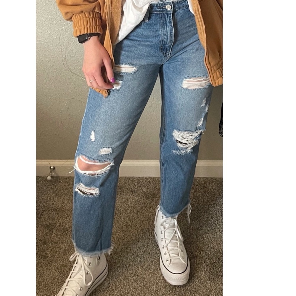 Vervet mom jeans